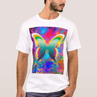 Camiseta Mariposas psicodélicas
