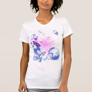 Camiseta mariposas psicodélicas
