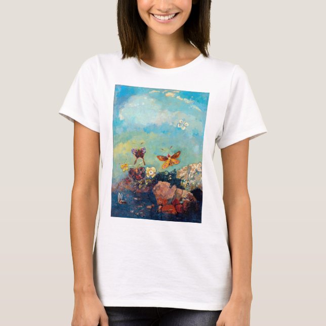 Camiseta Mariposas, Redon (Anverso)
