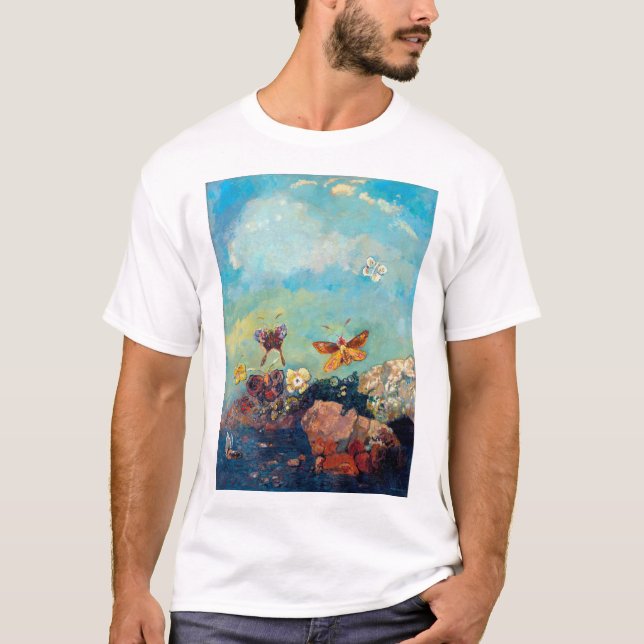 Camiseta Mariposas, Redon (Anverso)