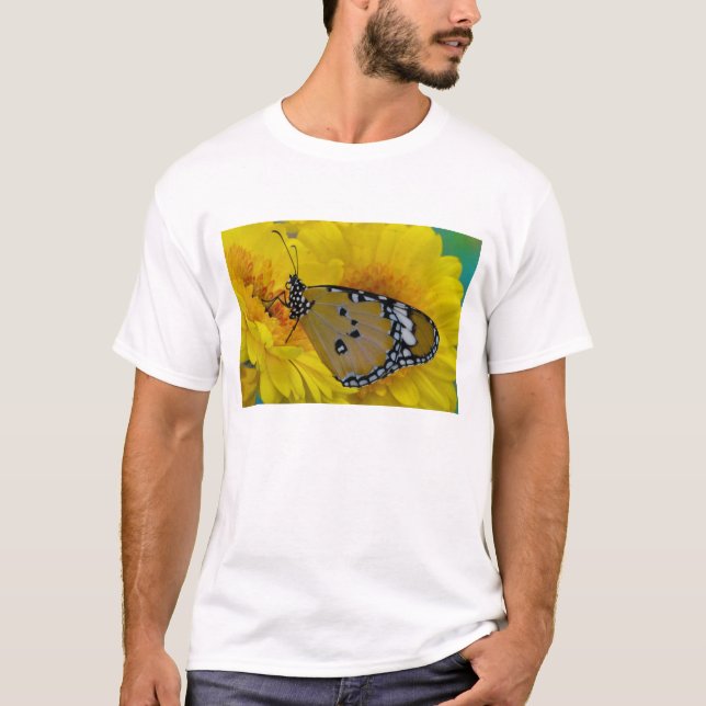 Camiseta Mariposas tropicales (Anverso)