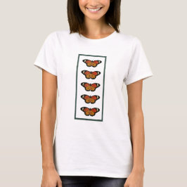 Camiseta Mariposas Vintage Primavera Hermosa Naturaleza Cui