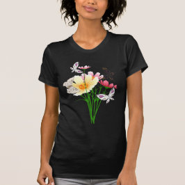 Camiseta Mariposas y ropa de flores