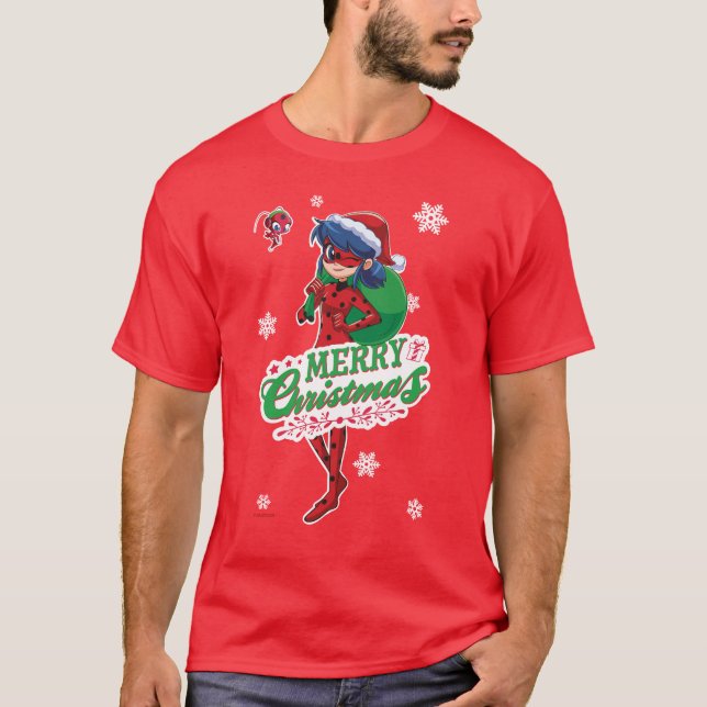Camiseta Mariquita | Feliz Navidad (Anverso)