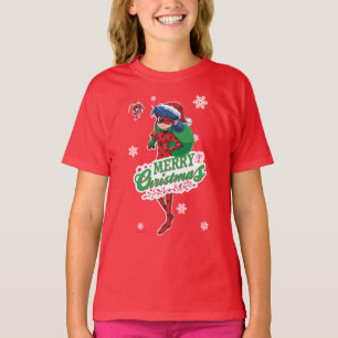 Camiseta Mariquita   Feliz Navidad