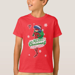 Camiseta Mariquita   Feliz Navidad