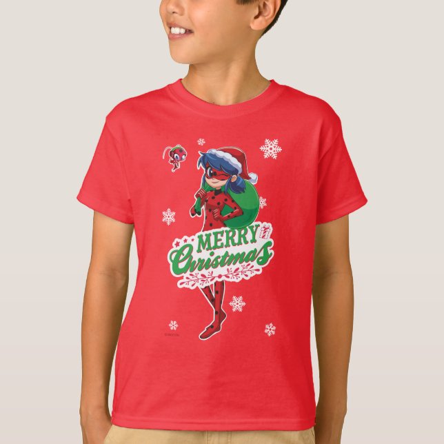 Camiseta Mariquita | Feliz Navidad (Anverso)