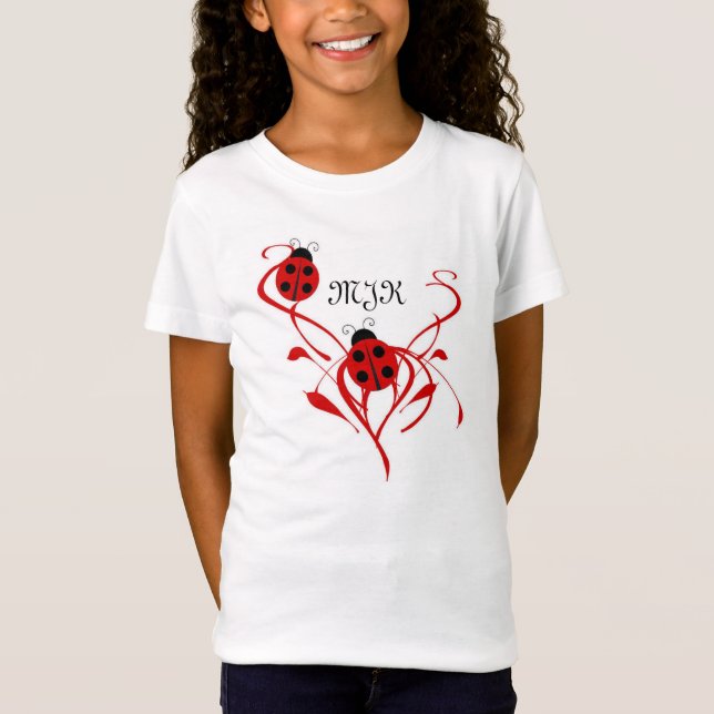 Camiseta Mariquita Monograma  (Anverso)