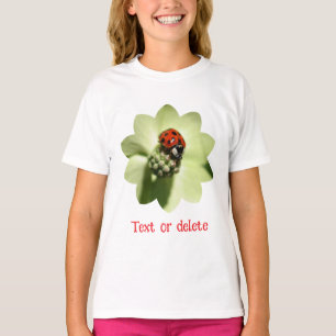 Camiseta Mariquita Naturaleza Personalizada