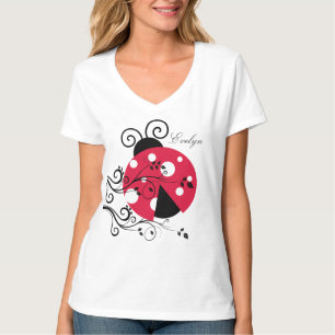 Camiseta Mariquita Personalizada para Mujer