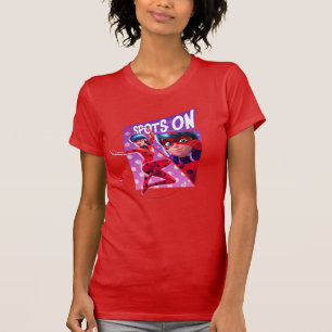 Camiseta Mariquita Spots On Purple Graphic
