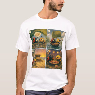 Camiseta Mariquita y abeja: La búsqueda del tesoro
