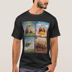 Camiseta Mariquita y abeja: Una bonita amistad