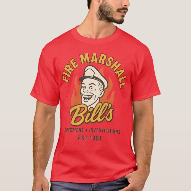 Camiseta Mariscal de Fuego Bill (Anverso)