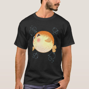 Camiseta Mariscal de pez lobo Tetraodontidae Mar Squab Ball