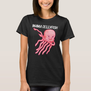 Camiseta Mariscas Cuestas Para Mujeres Jellyfish Animal
