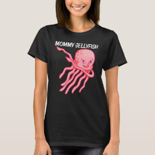 Camiseta Mariscas Cuestas Para Mujeres Jellyfish Animal