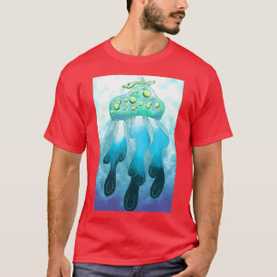 Camiseta Mariscas en el océano