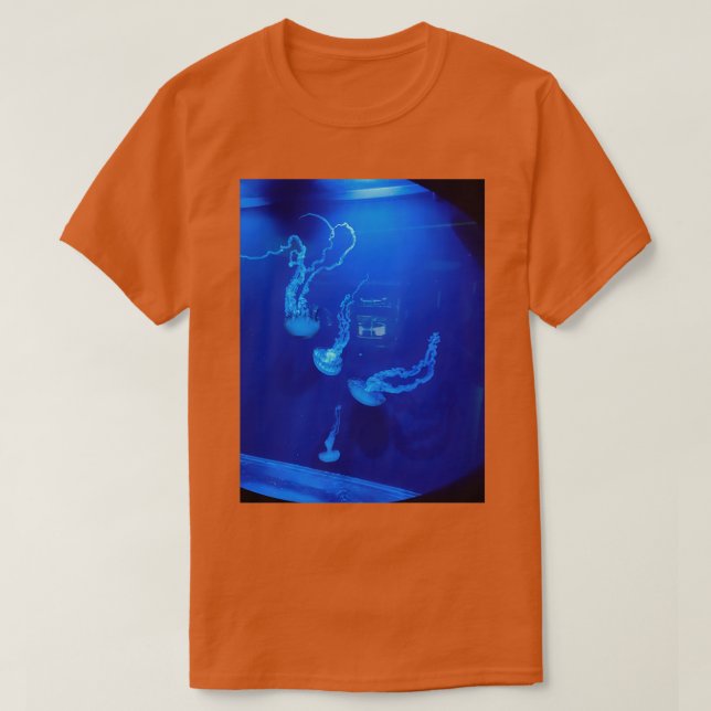Camiseta Marisco azul (Diseño del anverso)