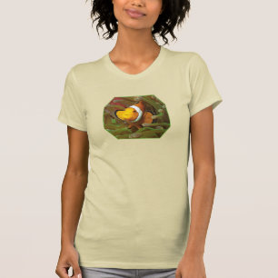 Camiseta Marisco con anémona verde. Diseño fotográfico