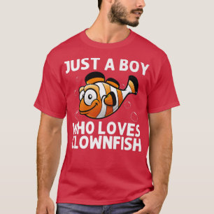 Camiseta Marisco De Guay Para Niños Océano De Payaso De Mar