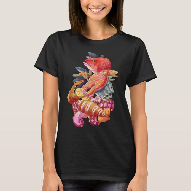Camiseta Mariscos (Anverso)