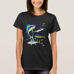Camiseta Mariscos de agua salada Atlante Mahi Tuna Kingfing