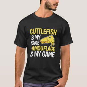 Camiseta Mariscos de animales marinos citan a una pez cola
