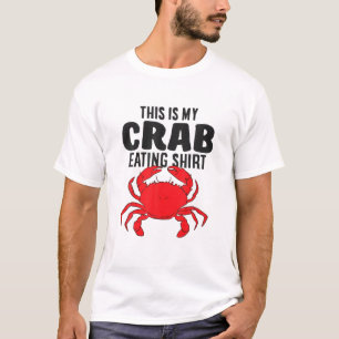 Camiseta Mariscos De Langosta Este Es Mi Comida De Cangrejo