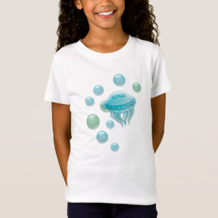 Camiseta Mariscos de mar subacuático y lima de vida