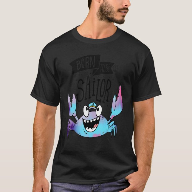 Camiseta Mariscos de Sailor Crab (Anverso)