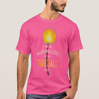 Camiseta Marismo de bola de fuego - Mal de camping tostado