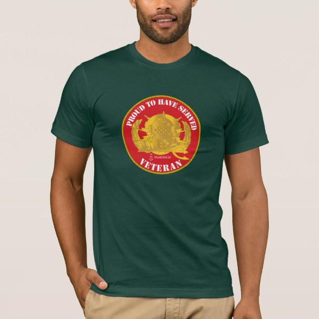 Camiseta Maritieme EOD CIE Koninklijke Marine (Anverso)