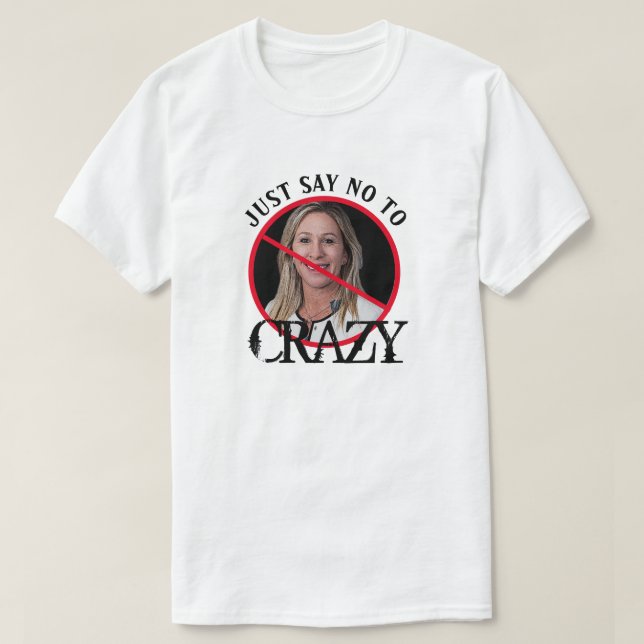 Camiseta Marjorie Greene solo dice no (Diseño del anverso)