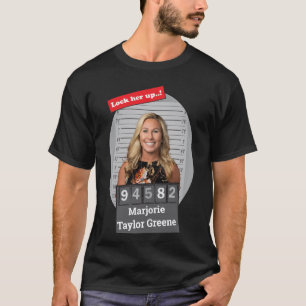 Camiseta Marjorie Taylor Greene 🤣 Funny Mugshot Novel