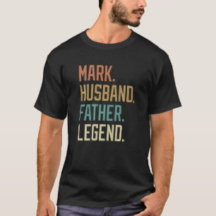 Camiseta Mark Husband padre legendario retro del Día del Pa