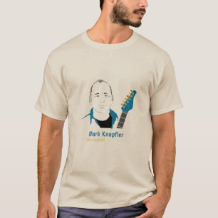 Camiseta Mark Knopfler T Shirt para los amantes del estrech