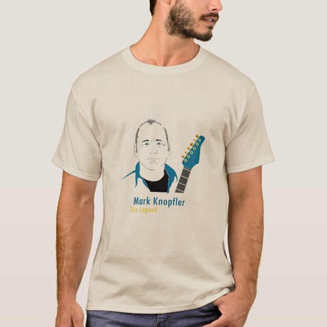 Camiseta Mark Knopfler T Shirt para los amantes del estrech (Anverso)