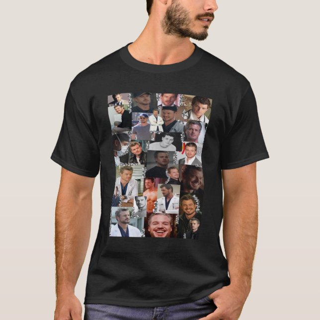 Camiseta Mark Sloan Collage (Anverso)