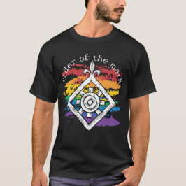Camiseta Mark Woodcut Pride