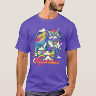 Camiseta Marketer de unicornio arcoiris