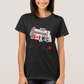 Camiseta Markham Chica Markham Boarding Pass Markham