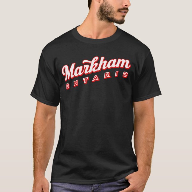 Camiseta Markham Ontario (Anverso)