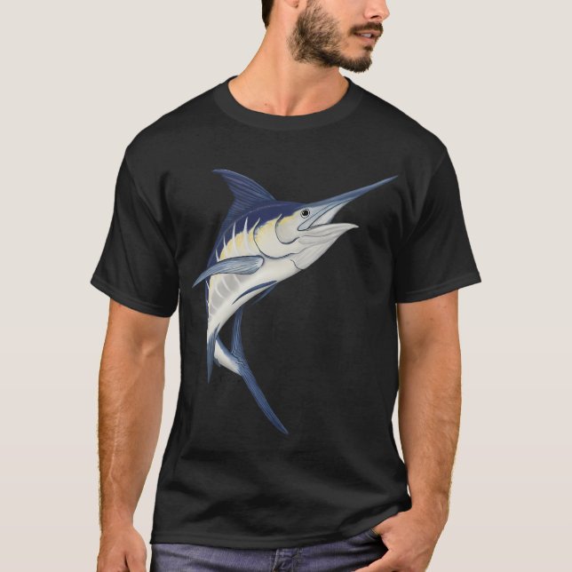 Camiseta Marlín azul (Anverso)