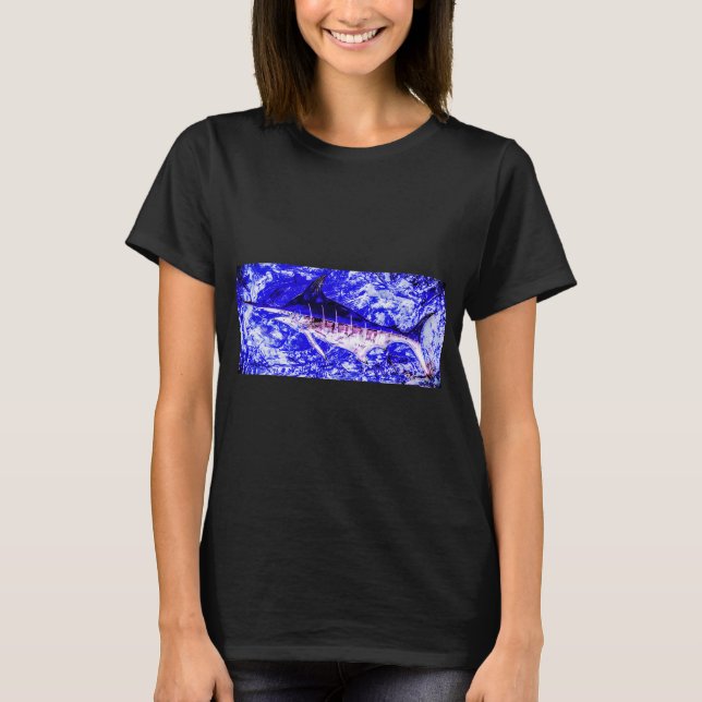 Camiseta Marlín azul (Anverso)