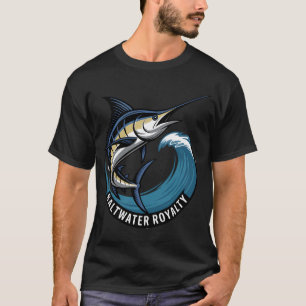 Camiseta Marlín Azul Profundo - Marlín Azul Navegando las O