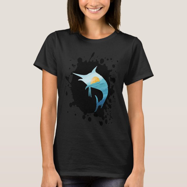 Camiseta Marlin Sword Fish Broadbill Xiphias Glad (Anverso)