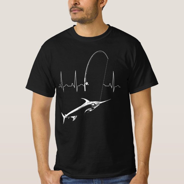 Camiseta Marlin Sword Fish Swordfish T-Shirt (Anverso)