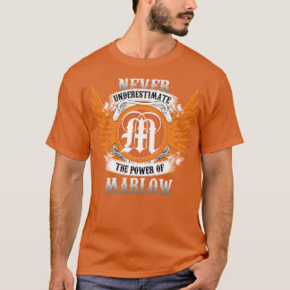 Camiseta Marlow Name Shirt Nunca Subestima El Poder De