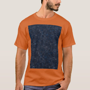 Camiseta Mármol azul oscuro